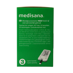 Medisana Meditouch 2 glucosemeter USB 1 Stuks
