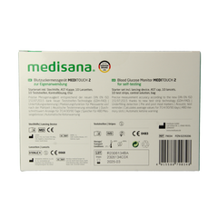 Medisana Meditouch 2 glucosemeter USB 1 Stuks