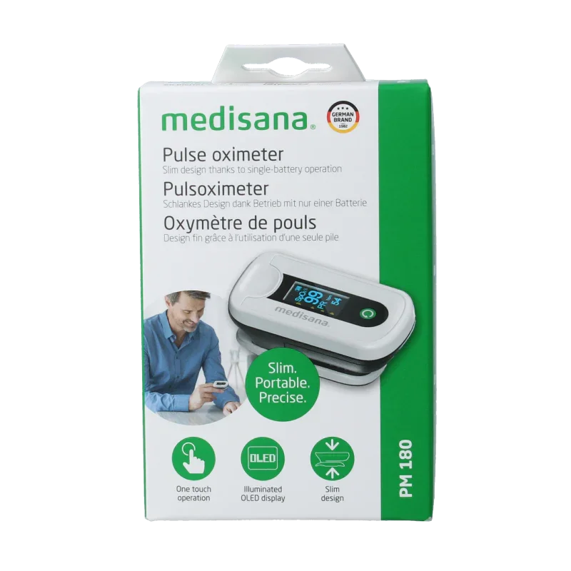 Medisana PM180 Saturatie/pulseoxi meter 1 Stuks
