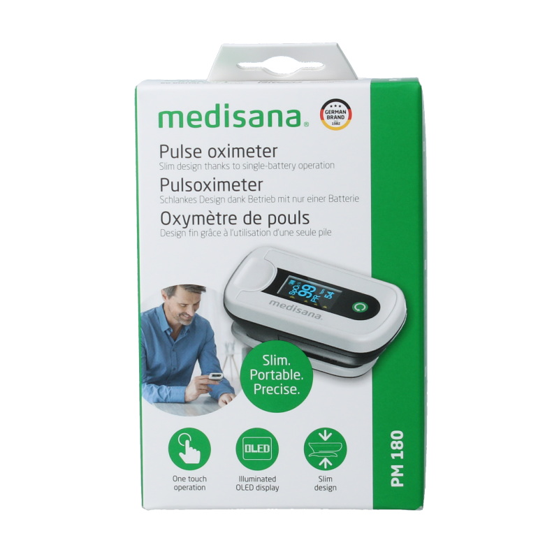 Medisana PM180 Saturatie/pulseoxi meter 1 Stuks