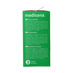Medisana PM180 Saturatie/pulseoxi meter 1 Stuks
