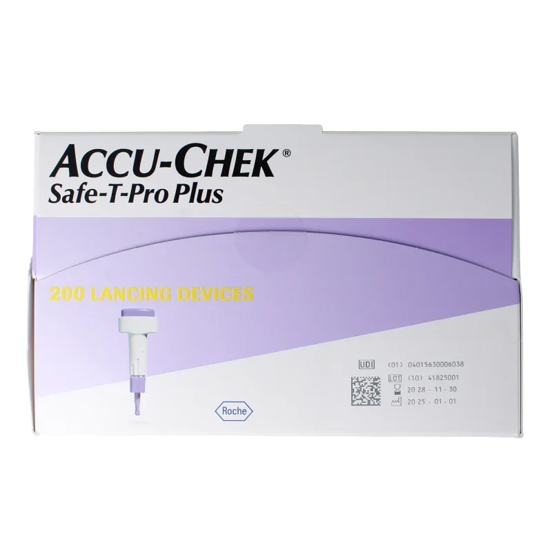 Accu-Chek Safe T-pro plus lancetten 200 Stuks