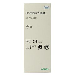 Roche Combur 3 teststrips 50 Stuks