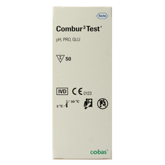Roche Combur 3 teststrips 50 Stuks