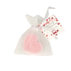 Merkloos Sheep milk soap heart cascade 1.00 Stuks