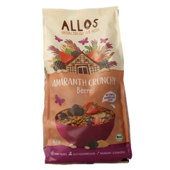 Allos Crunchy amarant rode vruchten bio 400 Gram