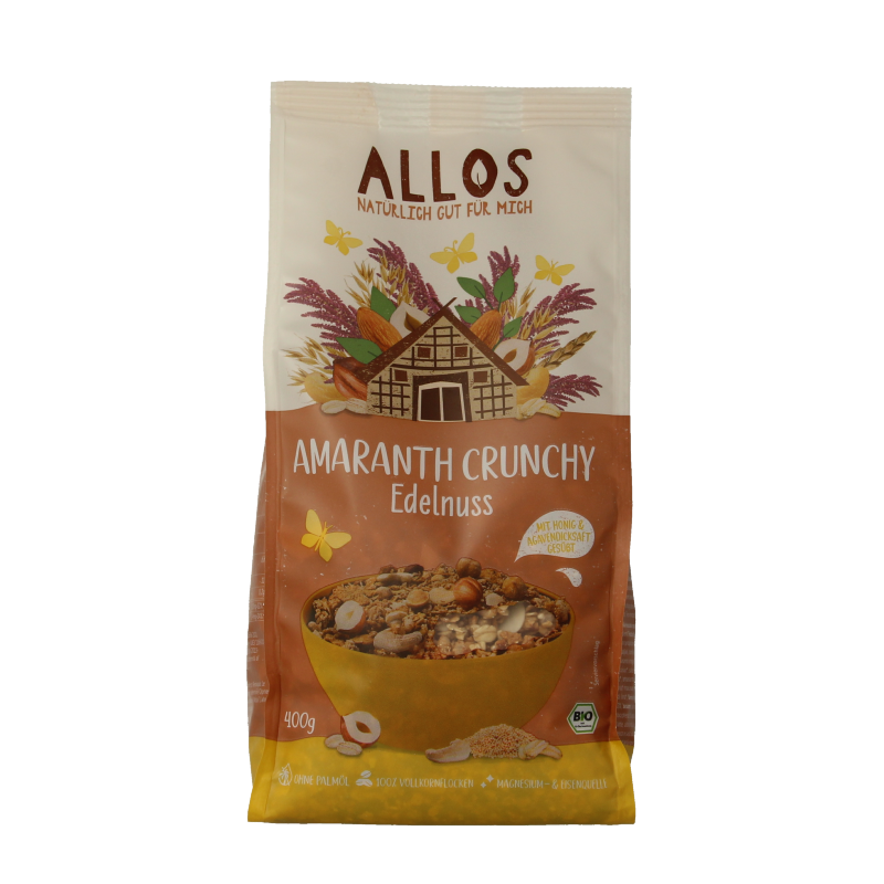 Allos Crunchy amarant triple nuts bio 400 Gram