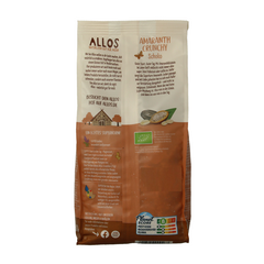 Allos Crunchy amarant chocolade bio 400 Gram