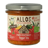 Allos Farm vegetables pepper trio bio 135 Gram