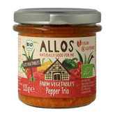 Allos Farm vegetables pepper trio bio 135 Gram