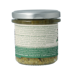 Allos Farm vegetables doperwten & basilicum bio 135.00 Gram