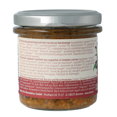 Allos Farm vegetables rucola & kerstomaat bio 135 Gram