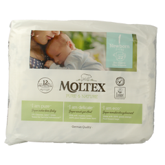 Moltex Pure & nature babyluiers newborn 22.00 Stuks
