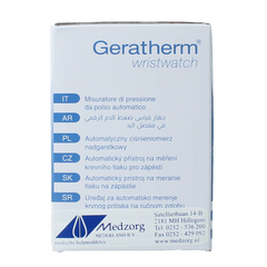 Geratherm Wristwatch bloeddrukmeter pols 1.00 Stuks