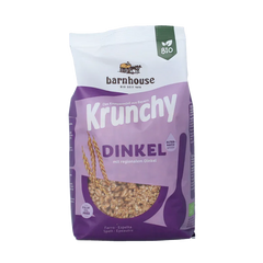 Barnhouse Krunchy pur spelt suikervrij bio 375 Gram