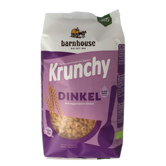 Barnhouse Krunchy pur spelt zonder suiker bio 750 Gram