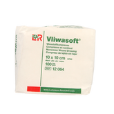 Vliwasoft Vlieskompres 10 x 10cm 4-laags 100 Stuks