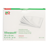 Vliwasoft Vlieskompres 10 x 10cm 4-laags 75 x 2 stuks 150.00 Stuks