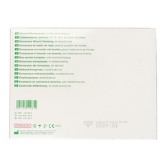 Vliwasoft Vlieskompres 10 x 10cm 4-laags 75 x 2 stuks 150 Stuks