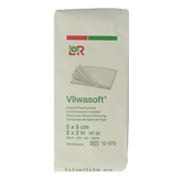 Vliwasoft Vlieskompres 5 x 5cm 4-laags 100.00 Stuks