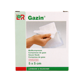 Gazin Gaaskompres 5 x 5cm steriel 5 x 2 10.00 Stuks