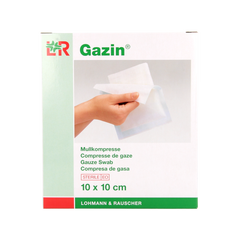 Gazin Gaaskompres 10 x 10 steriel 5 x 2 10 Stuks