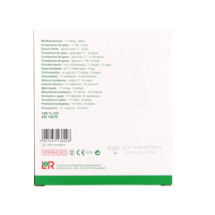 Gazin Gaaskompres 10 x 10 steriel 5 x 2 10 Stuks