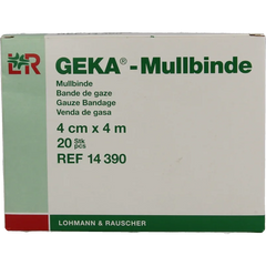 Geka Hydrofiel windsel 4m x 4cm 1 Stuks