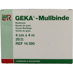 Geka Hydrofiel windsel 4m x 4cm 1 Stuks