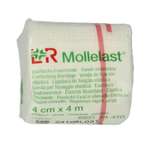 Mollelast Elastisch hydrofiel windsel 4m x 4cm 1.00 Stuks