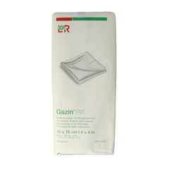 Gazin Gaaskompres 10 x 10 niet steriel 17draads 32L 50 Stuks