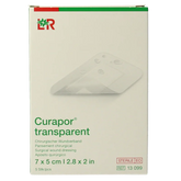 Curapor Transparant 7 x 5cm steriel 5 Stuks