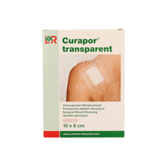 Curapor Transparant 10 x 8cm steriel 5.00 Stuks