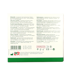 Lomatuell H gaasverband 10cm x 10cm 10 Stuks