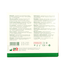 Lomatuell H gaasverband 10cm x 10cm 10.00 Stuks