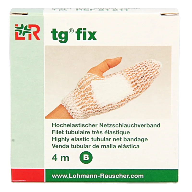 TG Fix netverband B rekbaar 4 meter vinger/hand/voet 1 Stuks