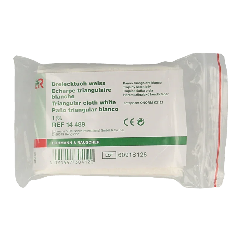 Lohmann&Rauscher Mitella wit universeel viscose 1 Stuks