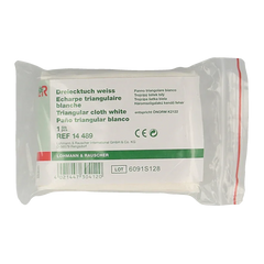 Lohmann&Rauscher Mitella wit universeel viscose 1 Stuks