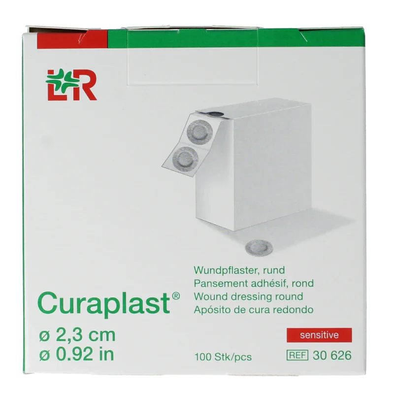 Curaplast Sensitive ronde pleister 100 Stuks