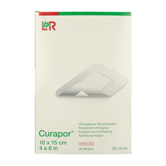 Curapor Wondpleister 10 x 15cm steriel 50 Stuks