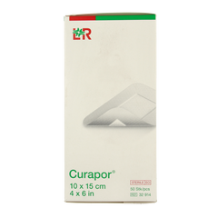 Curapor Wondpleister 10 x 15cm steriel 50.00 Stuks