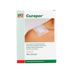 Curapor Wondpleister 10 x 8cm steriel 5 Stuks