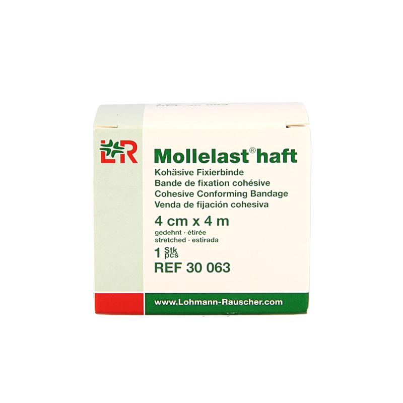 Mollelast Fixatiewindsel haft 4m x 4cm 1 Stuks