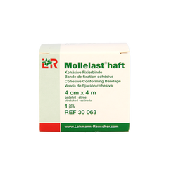 Mollelast Fixatiewindsel haft 4m x 4cm 1.00 Stuks