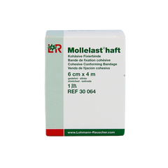 Mollelast Fixatiewindsel haft 4m x 6cm 1.00 Stuks