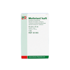 Mollelast Fixatiewindsel haft 4m x 8cm 1.00 Stuks
