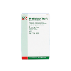 Mollelast Fixatiewindsel haft 4m x 8cm 1.00 Stuks