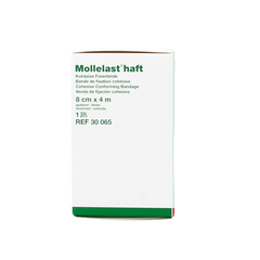 Mollelast Fixatiewindsel haft 4m x 8cm 1.00 Stuks