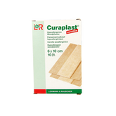Curaplast Sensitive wondpleister 10cm x 6cm 10 Stuks