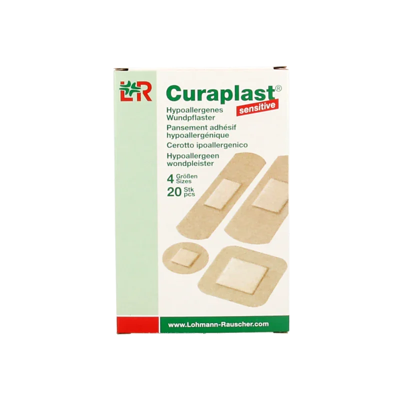 Curaplast Sensitive wondpleister mix 20 Stuks